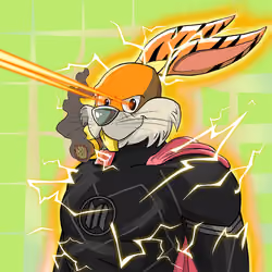 Light Super Bunny #3563
