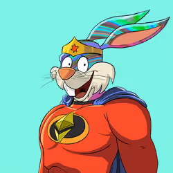 Light Super Bunny #1008