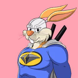 Light Super Bunny #4293