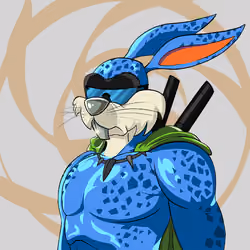 Light Super Bunny #1695
