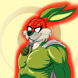 Light Super Bunny #3077