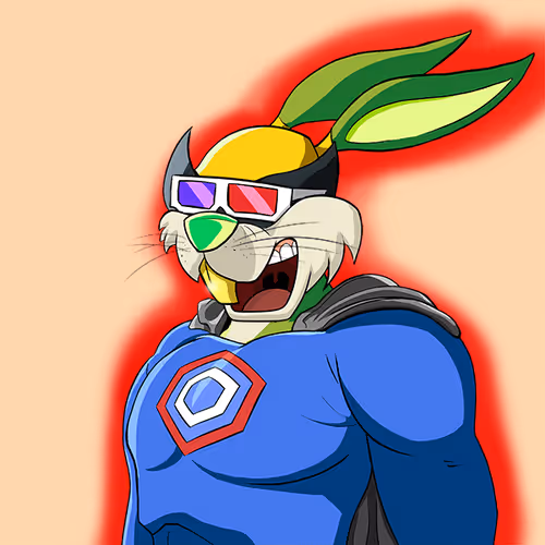 Light Super Bunny #2589
