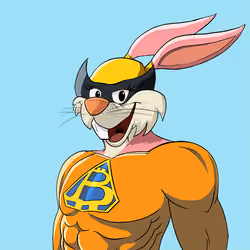 Light Super Bunny #1765
