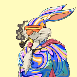 Light Super Bunny #2078