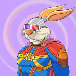 Light Super Bunny #1292