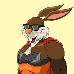 Light Super Bunny #2740