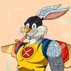 Light Super Bunny #1689