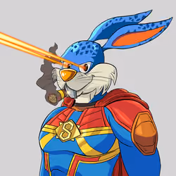 Light Super Bunny #2514