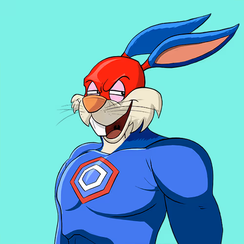 Light Super Bunny #4593