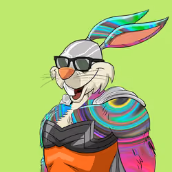 Light Super Bunny #2925
