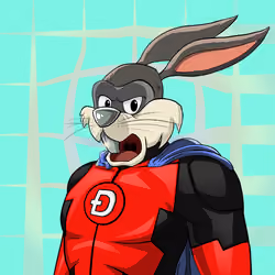 Light Super Bunny #1185