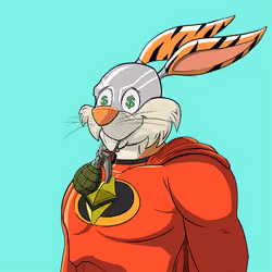 Light Super Bunny #3537
