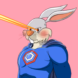 Light Super Bunny #3763