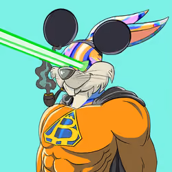 Light Super Bunny #1070