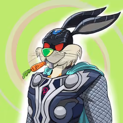 Light Super Bunny #1277