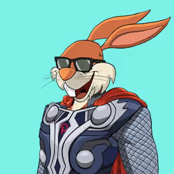 Light Super Bunny #3674
