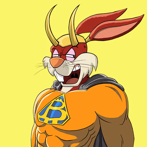 Light Super Bunny #4290