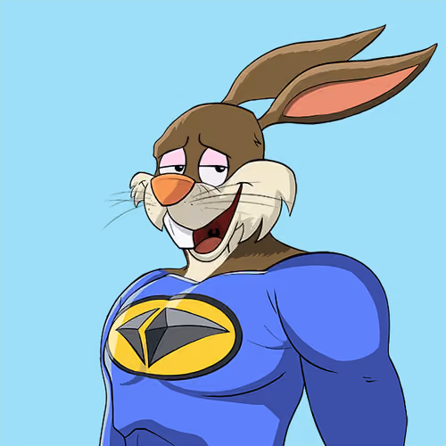 Light Super Bunny #5004