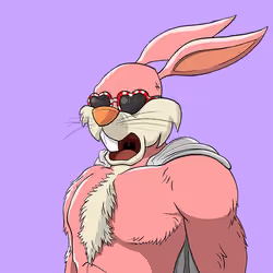 Light Super Bunny #4796