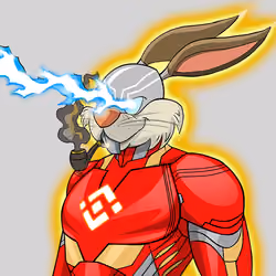 Light Super Bunny #1593