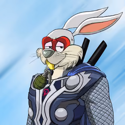 Light Super Bunny #1257