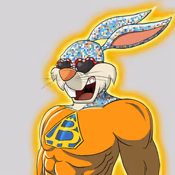 Light Super Bunny #2698