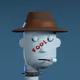 6893