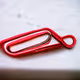 Red Paper Clip