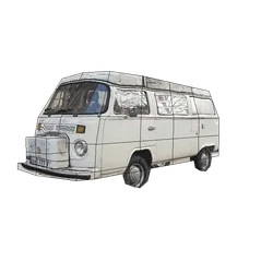 VW Type 2 (T2) Bus 1.6