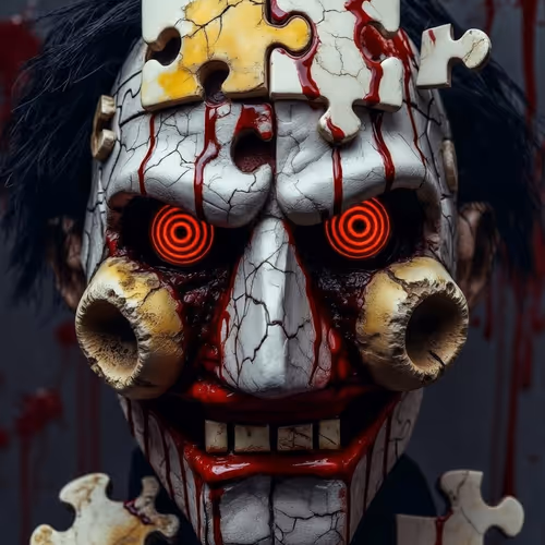 Puzzle Jigsaw Mask