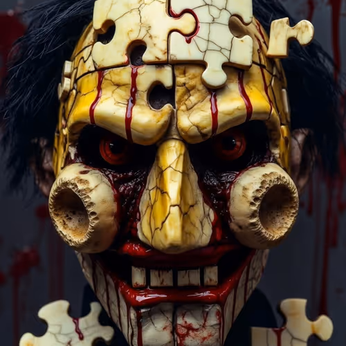 Puzzle Jigsaw Mask