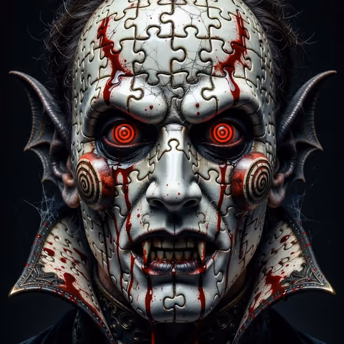 Puzzle Jigsaw Mask
