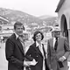 54 - Roger Moore, Luisa Mattioli and Cary Grant , 1977