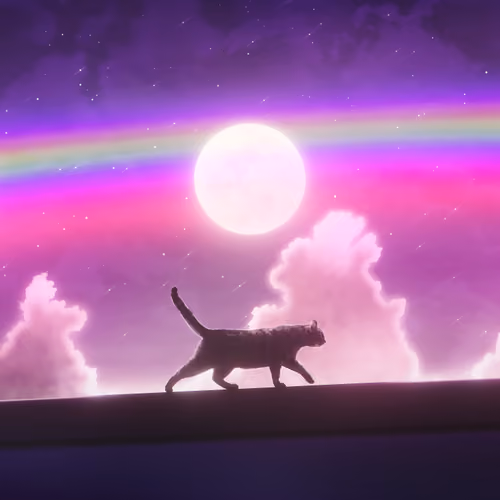 Cat on Outing