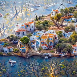 Grecian Seaside 