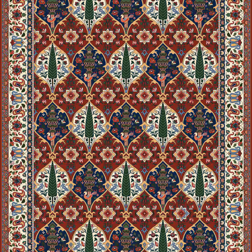 Cypress and pine (Bakhtiari ghabghabi)