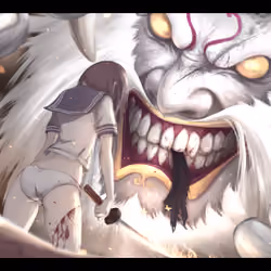 School Girl vs Oni