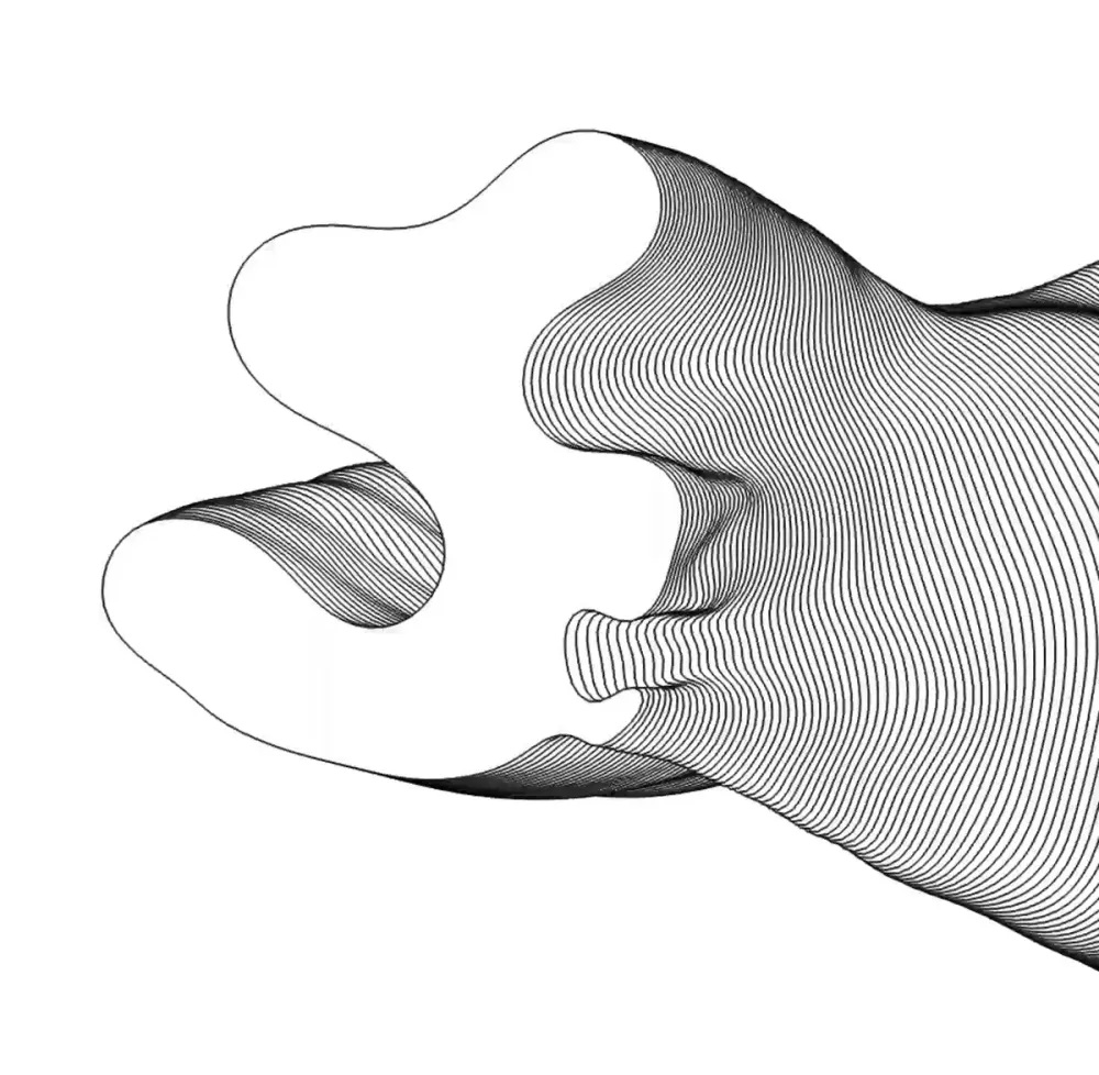 Blob extrude with lines