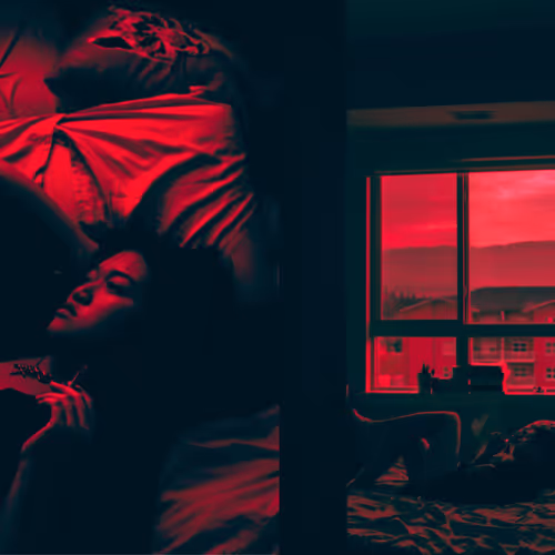 I always think of you when you're not around.