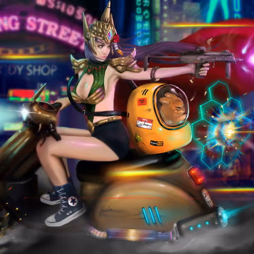 SIDA FIGHT BIKER