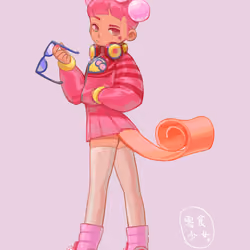 SNACKS GIRL_#016 Bubble gum