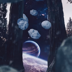On the corner where earth ends...