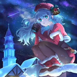 Resting on the Chimney