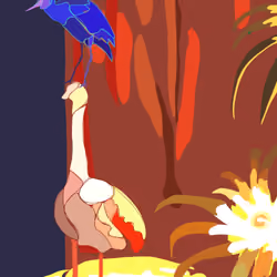 Birds - Red