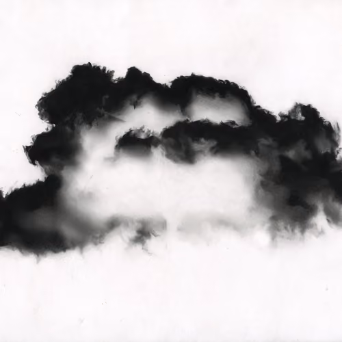 "STORMY CLOUD" - Drawing