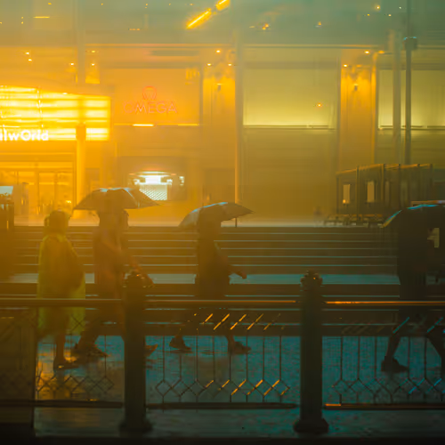 BANGKOK IN THE RAIN