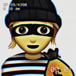 Robber - the non-existent emoji