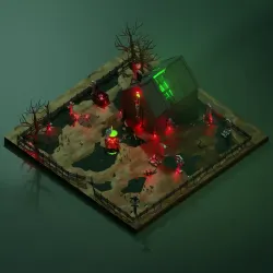 square scene 6 - Strange spell