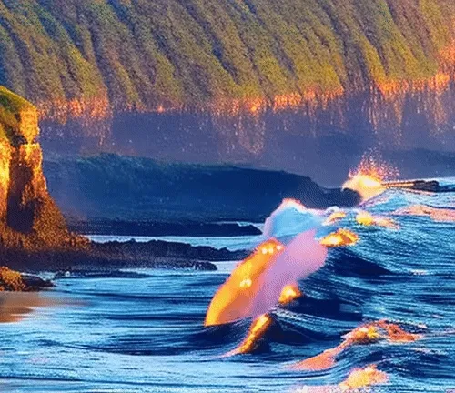 Waves Crash Against Me
