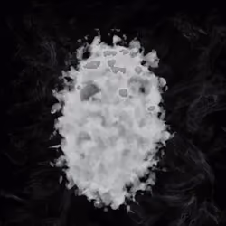 Cloud Ghost Face #391